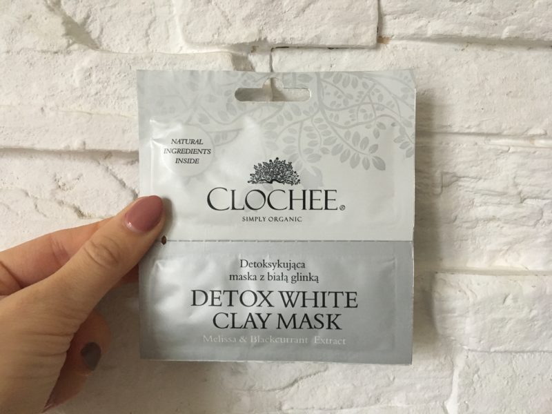 Maska z białą glinką CLOCHEE